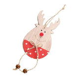 Max Christmas Moose Wood Pendant Christmas Tree Decoration Charmings Style04