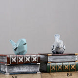 Max Resin Bird Shaped Ornament Statue Figurine Photo Props Home Desk Shelf Decor