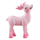 Max Resin Sculpture Lovely Horse Figurine For Home Office Tabletop Ornament Pink