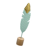 Max Nordic style Iron Feather Living Room Dining Table Bedroom Decor Photo Props