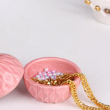 Max Ceramic Vanity Jewelry Box Candy Holder Decorative Trinket Box Organizer