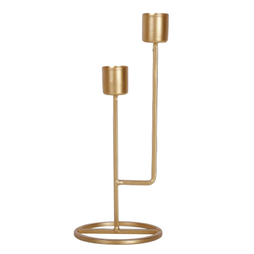 Modern Simple Iron Candle Holder for Home Wedding Special Events Decor 9''