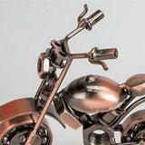 Max Motorcycle Motorbike Figurine Home Office Wine Cabinet Car Ornament Retro