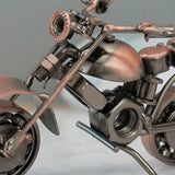 Max Motorcycle Motorbike Figurine Home Office Wine Cabinet Car Ornament Retro
