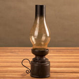 Max Tea Candle Holder Kerosene Lamp Style Shade Resin Crafts Home Ornament Gift