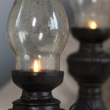 Max Tea Candle Holder Kerosene Lamp Style Shade Resin Crafts Home Ornament Gift