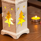 Max Metal Castle Moroccan Style Candle Holder  Hanging Lantern Candlestick