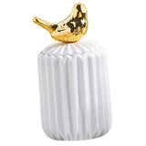 Max Creative Ceramic Toothpick Holder Dispenser with Lid