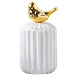 Max Creative Ceramic Toothpick Holder Dispenser with Lid