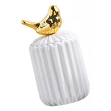 Max Creative Ceramic Toothpick Holder Dispenser with Lid