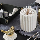 Max Creative Ceramic Toothpick Holder Dispenser with Lid