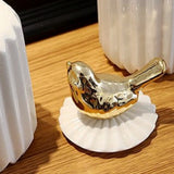 Max Creative Ceramic Toothpick Holder Dispenser with Lid