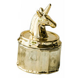 Max Nordic Style Ceramic Unicorn Furnishing Articles Jewerly Storage Box