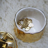 Max Nordic Style Ceramic Unicorn Furnishing Articles Jewerly Storage Box