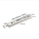 Max Stainless Steel Home Door Bolt Front Door Bolt For Home Silvery