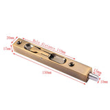 Max Stainless Steel Home Door Bolt Front Door Bolt For Home Yellow Bronze
