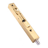 Max Stainless Steel Door Flush Bolt Security Slide Door Guard Latch Lock Golden