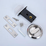 Max Stainless Steel Hidden Door Locks Cabinet Furniture Invisible Locks Silver