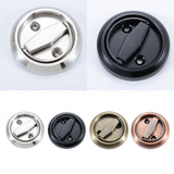 Max Stainless Recessed Invisible Door Handle Locks Cabinet Pulls Handle Silver