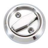 Max Stainless Recessed Invisible Door Handle Locks Cabinet Pulls Handle Silver