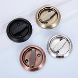 Max Stainless Recessed Invisible Door Handle Locks Cabinet Pulls Handle Silver