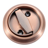 Max Stainless Recessed Invisible Door Handle Locks Cabinet Pulls Handle Red
