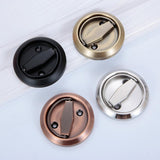 Max Stainless Recessed Invisible Door Handle Locks Cabinet Pulls Handle Red