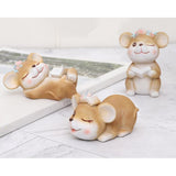Max Mini Mouce Animal Figurine Cake Car Home Decoration Ornament 5