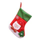 Max Non-woven Cloth Christmas Stockings Xmas Decor Pendant Gift Bag M Snowman