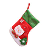 Max Non-woven Cloth Christmas Stockings Xmas Decor Pendant Gift Bag M Snowman