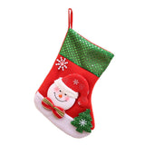 Max Non-woven Cloth Christmas Stockings Xmas Decor Pendant Gift Bag M Snowman