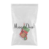 Max Non-woven Cloth Christmas Stockings Xmas Decor Pendant Gift Bag M Elk