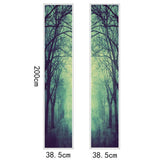 Max 3D Door Mural Sticker Removable Waterproof Wallpaper for Halloween Decor