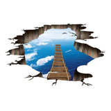 Max Self-adhesive Waterproof DIY 3D Sticker Mural f/Stairway Floor Wall Decor B