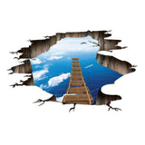 Max Self-adhesive Waterproof DIY 3D Sticker Mural f/Stairway Floor Wall Decor B