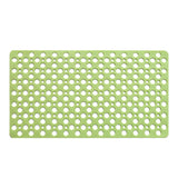 Non-slip Bathroom Shower Mat Suction Cup Bathtub Mat Kitchen Mat Green