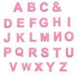 DIY 3D Pink Capital English Letters Wall Stickers A