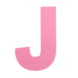 Max DIY 3D Pink Capital English Letters Wall Stickers J