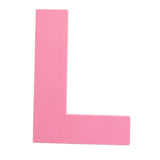 Max DIY 3D Pink Capital English Letters Wall Stickers L