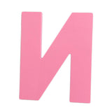 DIY 3D Pink Capital English Letters Wall Stickers N