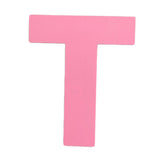 DIY 3D Pink Capital English Letters Wall Stickers T