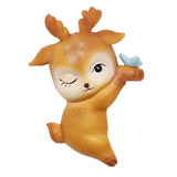 Max Cute Deer Shape Switch Decor Figures For Home Kitchen Bedroom Switch Decor C