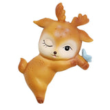Max Cute Deer Shape Switch Decor Figures For Home Kitchen Bedroom Switch Decor C