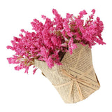 Max Artificial Lavender Gypsophila Flowers Bouquet Potted Flower Rose Red