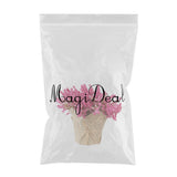 Max Artificial Lavender Gypsophila Flowers Bouquet Potted Flower Rose Red