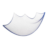 Max Mediterranean Style Fishnet Wall Hanging Decoration Pendant Blue_200X400cm