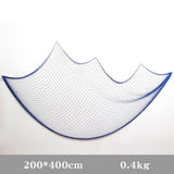 Max Mediterranean Style Fishnet Wall Hanging Decoration Pendant Blue_200X400cm