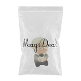 Max Creative Resin Statue the Elderly Figurine for Home Car Table Decor old Man
