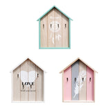 Max Wood Key Storage Box Cabinet Key Storage Container For Home Decor Green