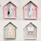 Max Wood Key Storage Box Cabinet Key Storage Container For Home Decor Green